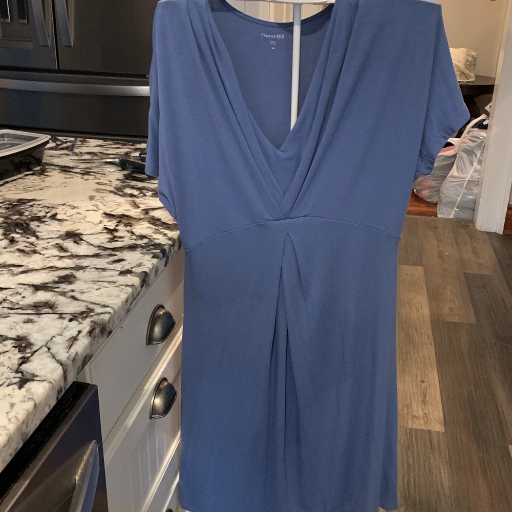 Garnet Hill‎ fully lined viscose snd elastaine dress. Worn 2x